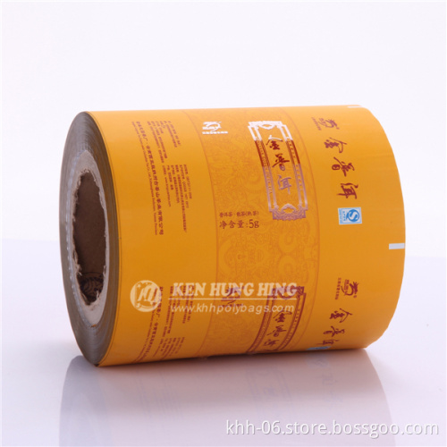 High Quality custom printed laminated material tea sachet roll film
